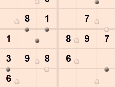 Kropki Sudoku